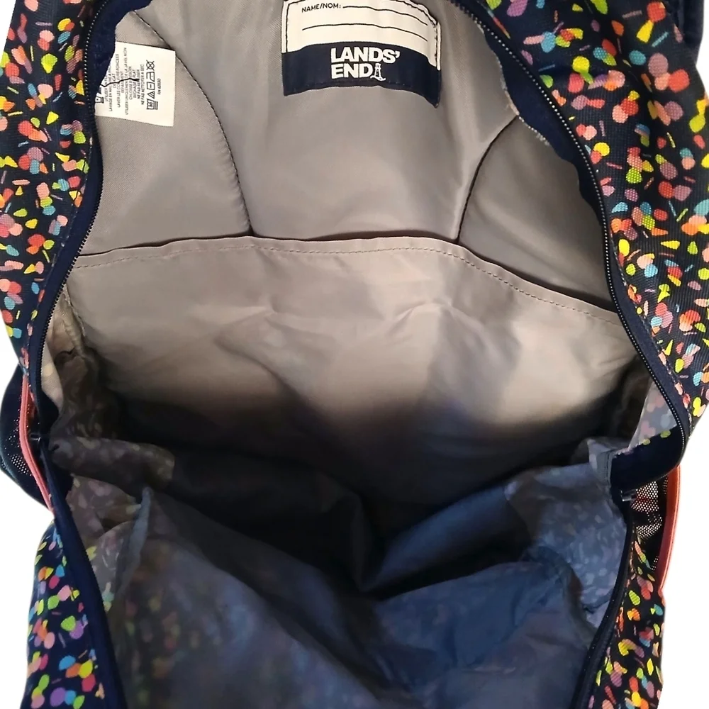 Lands End Colorful Classmate Backpack